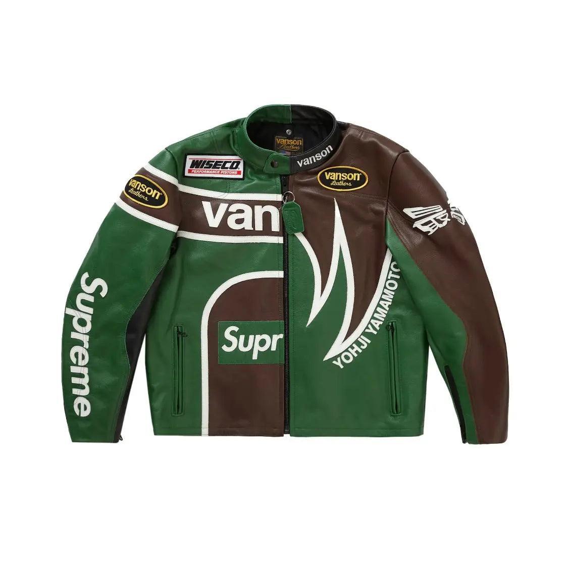 Veste en cuir Racing Leathers Split Jacket - REIMÉ