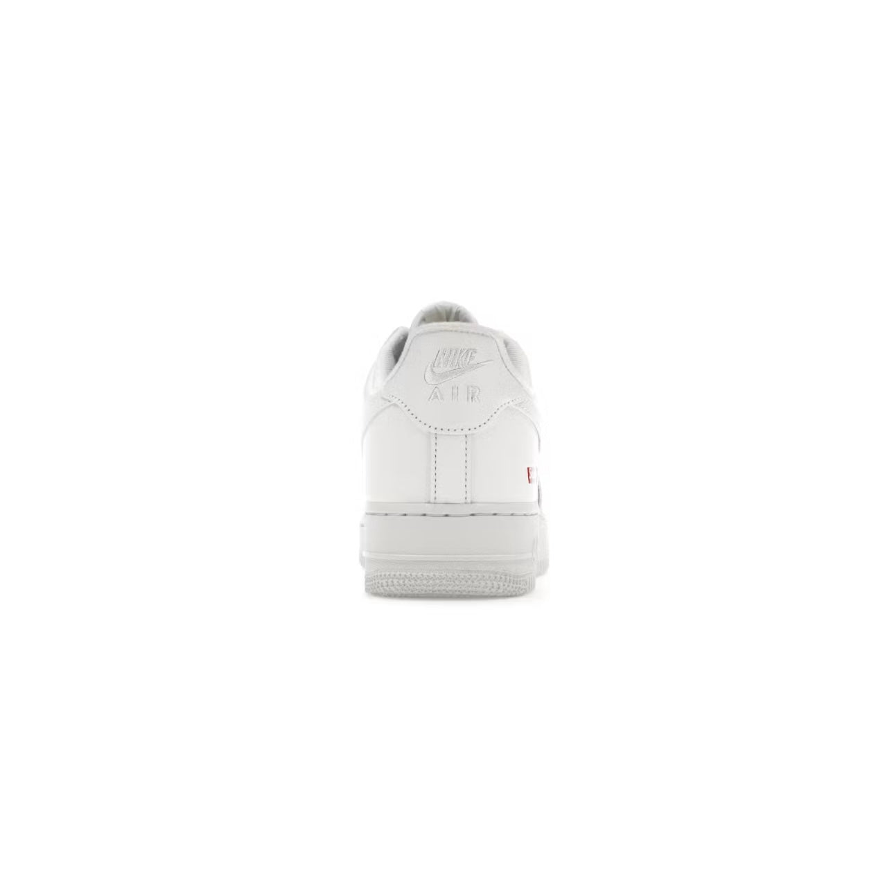 AF1 Low Box Logo coloris Blanc
