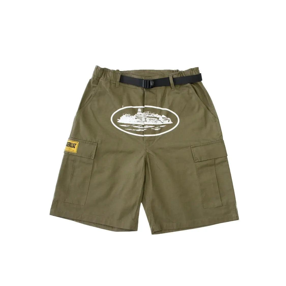 Short Cargo Alcatraz coloris vert Khaki - REIMÉ