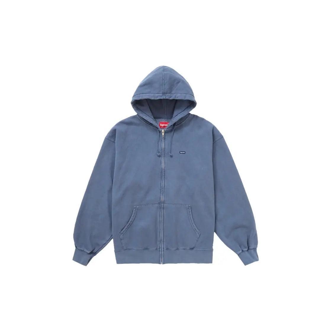 Veste à Capuche Overdyed small Box zippé ardoise foncée - REIMÉ