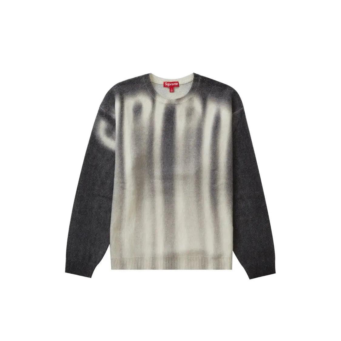 Pull Blurred Logo Sweater noir - REIMÉ