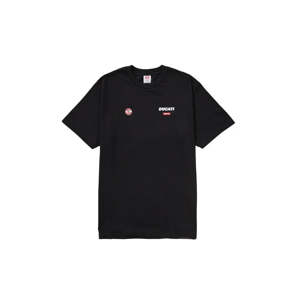 T-shirt de moto Ducati Logo coloris noir - REIMÉ