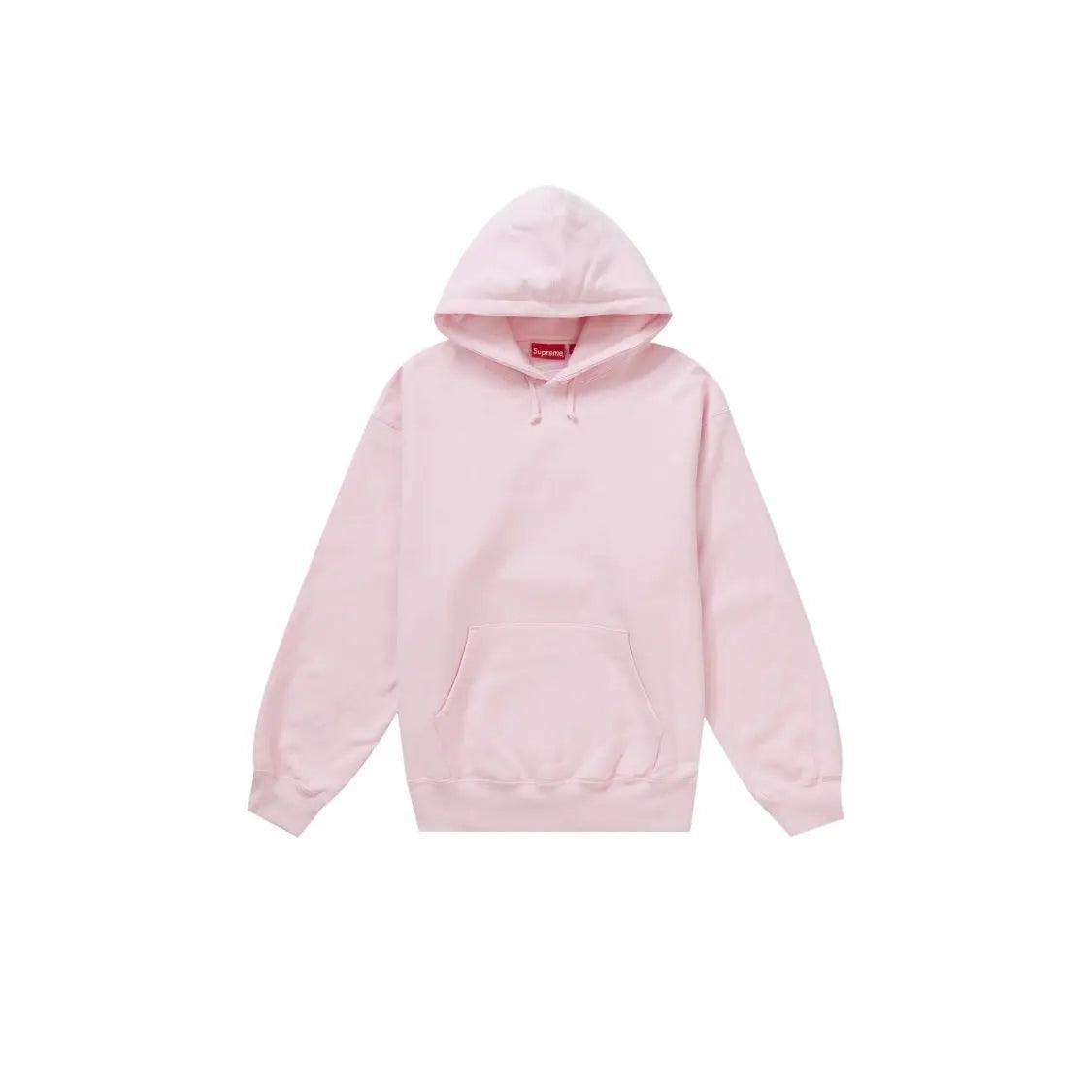 Sweat à capuche oversize satin FW23 rose clair - REIMÉ