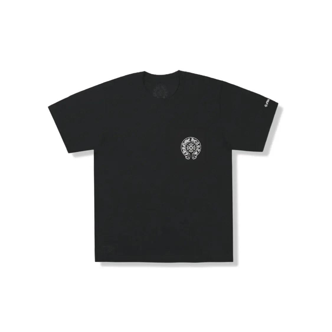 T-shirt logo fer à cheval CH noir - REIMÉ