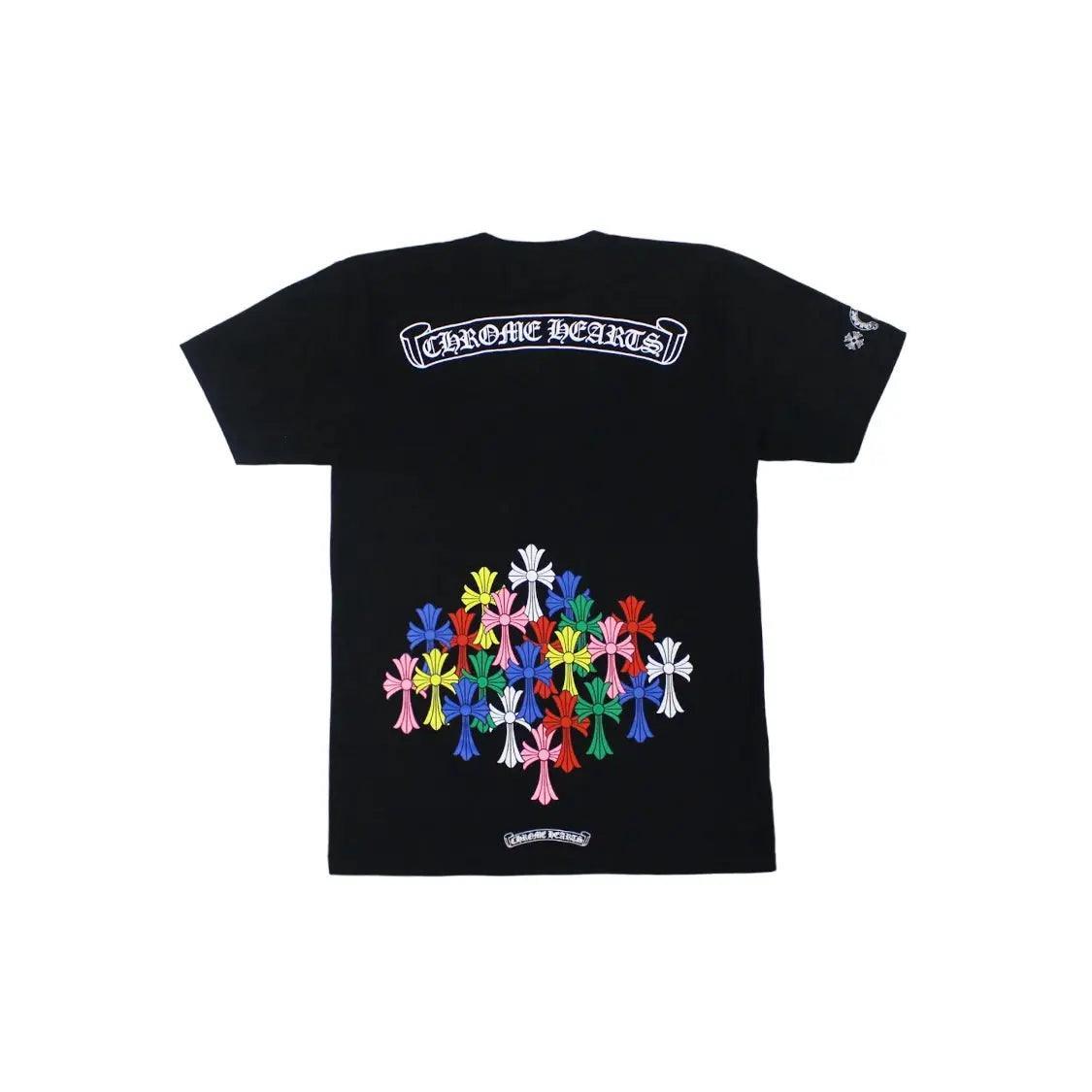 T-shirt Cross multicolore CH Noir - REIMÉ