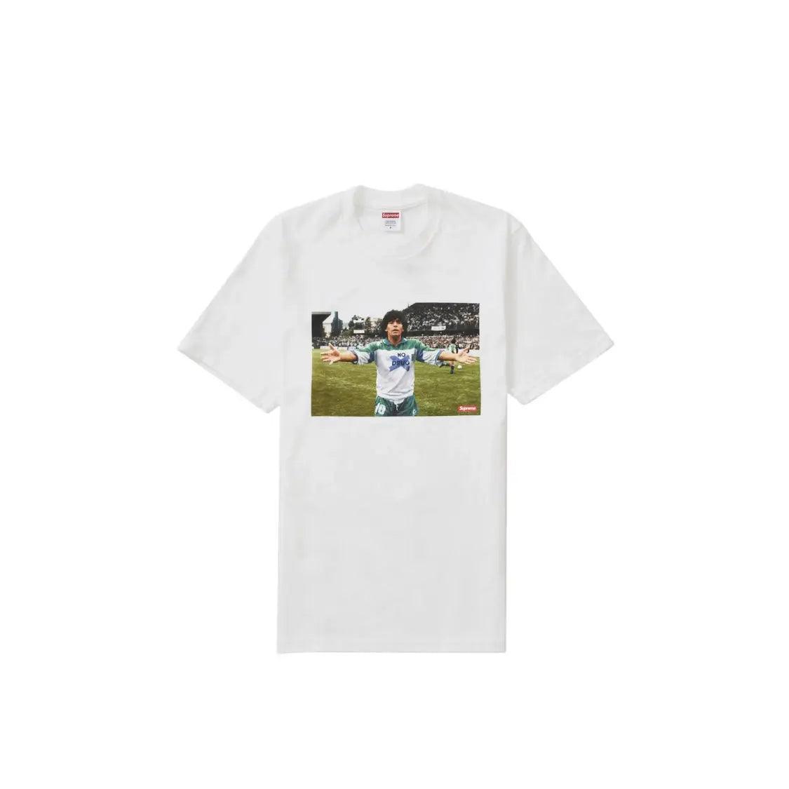 T-shirt Maradona coloris blanc - REIMÉ