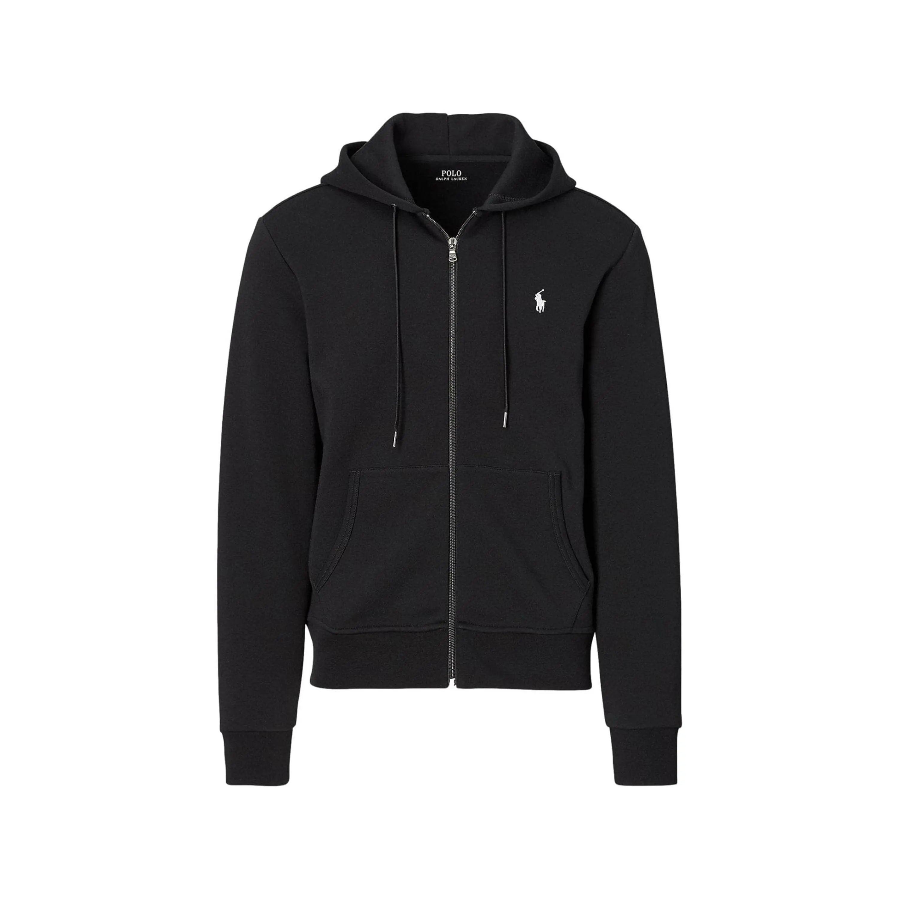 Sweat à Capuche Zippé Noir - REIMÉ