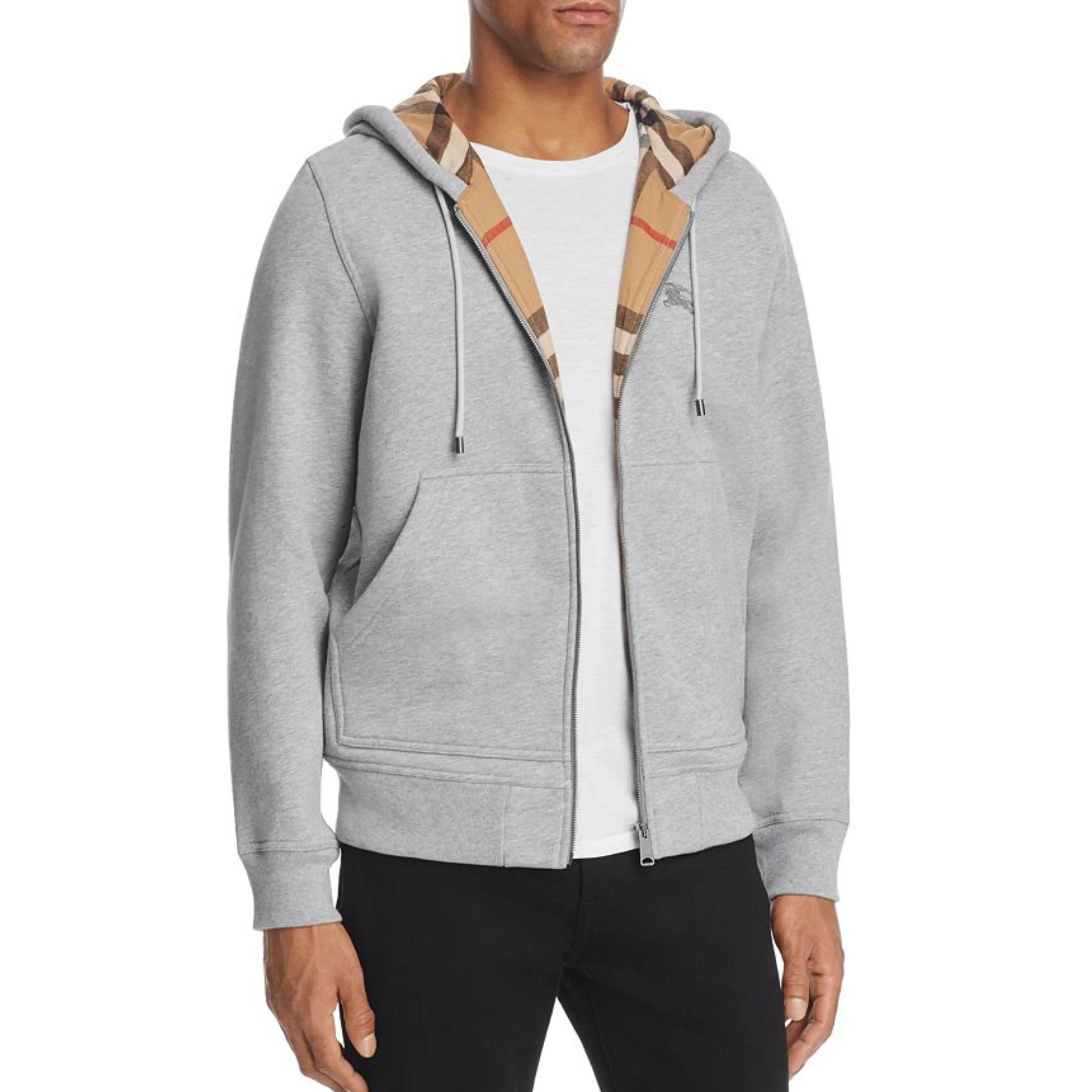 Sweat-shirt en coton Zippé coloris gris - REIMÉ