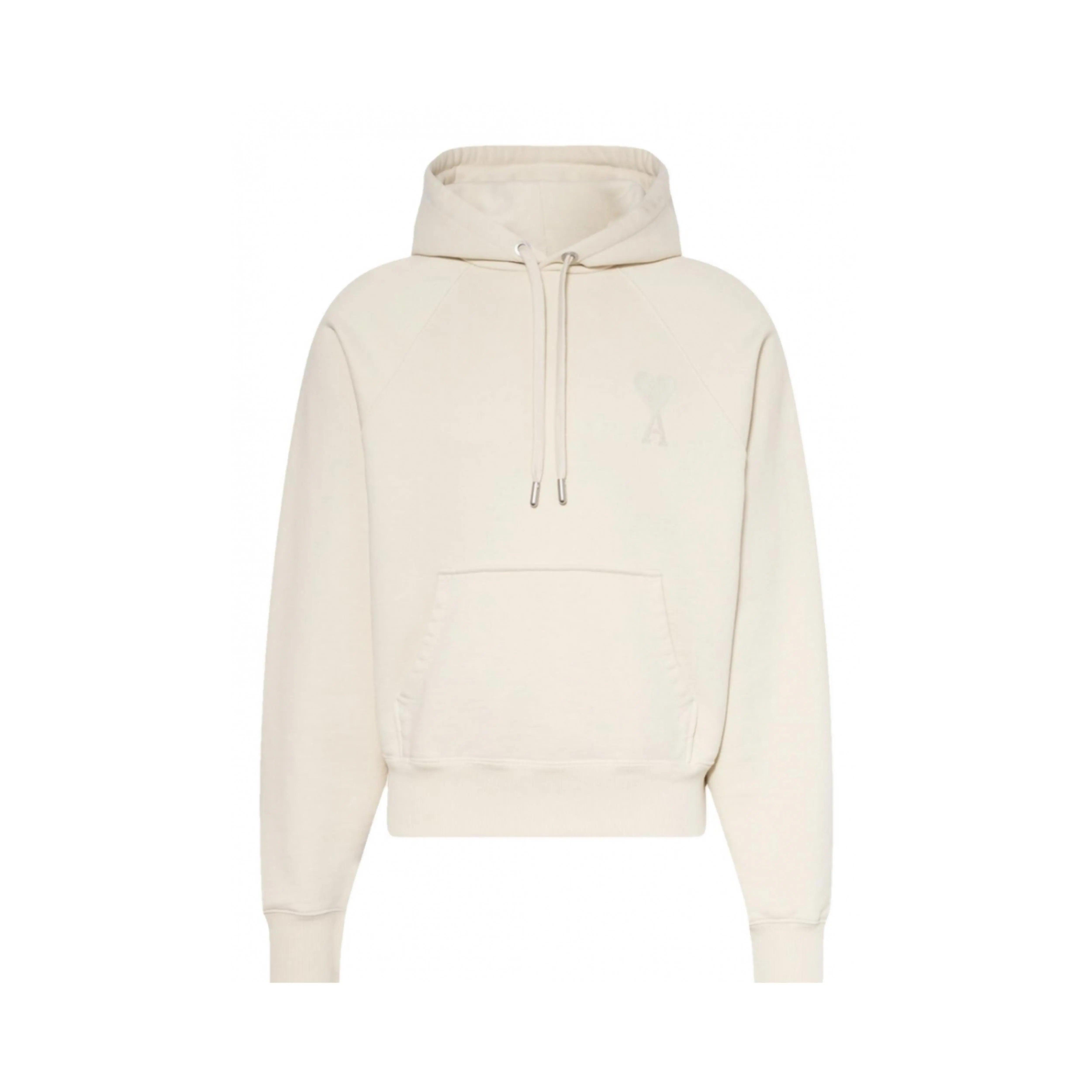 Sweat à capuche Coton coloris crème - REIMÉ