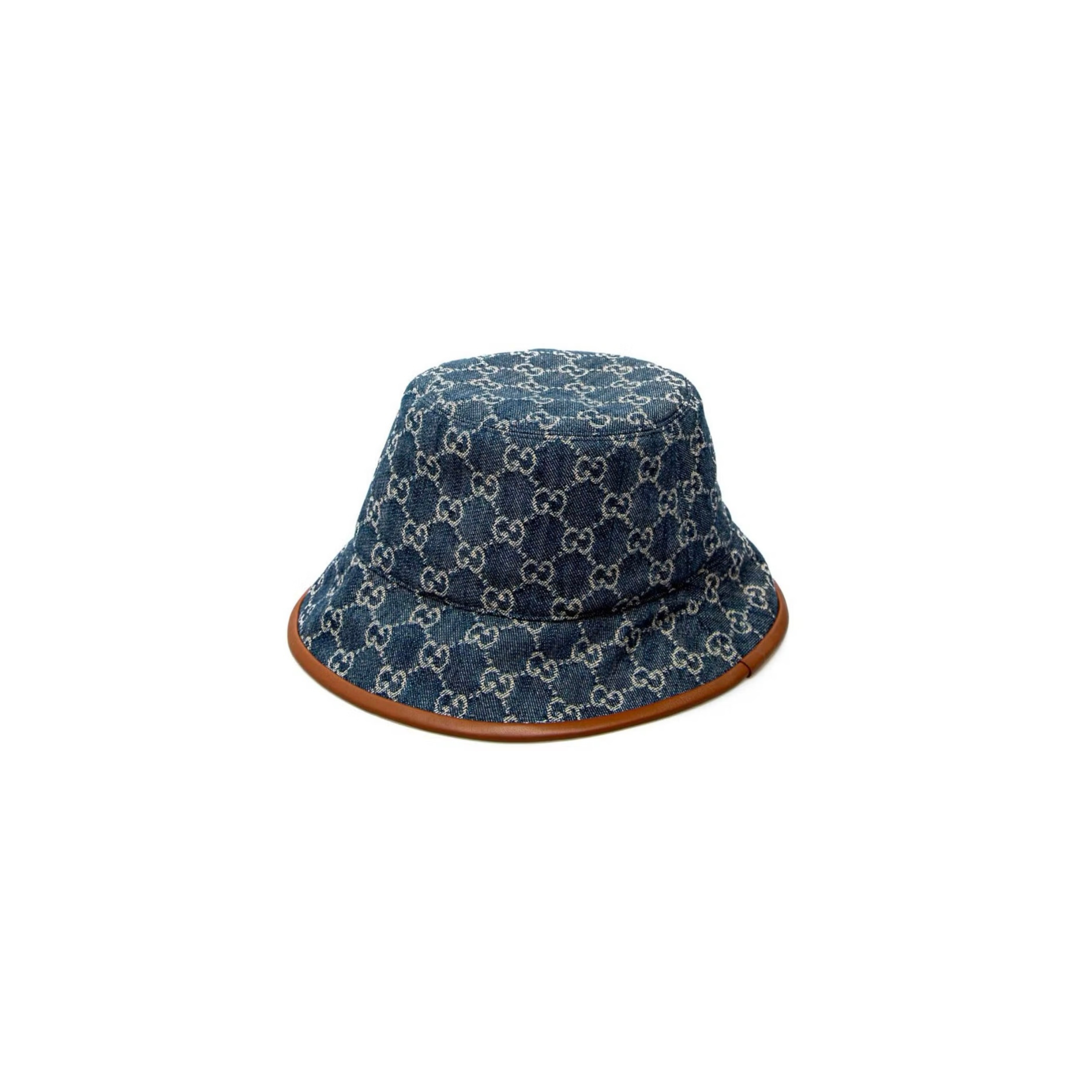 Bob à Monogramme GG Bleu & Marron