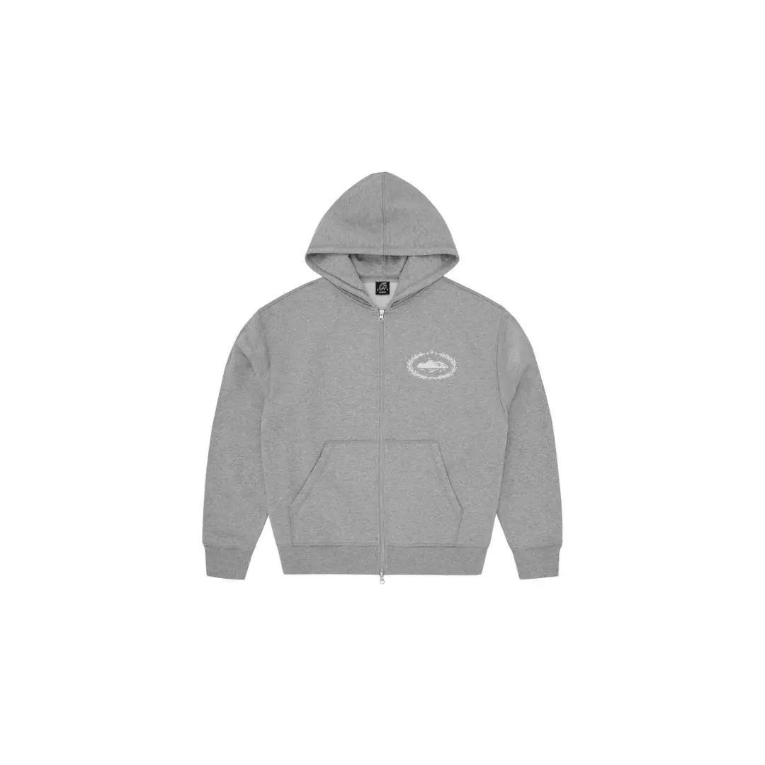 Veste Zipé CRTZ Superior Royale Hoodie coloris gris brouillard - REIMÉ