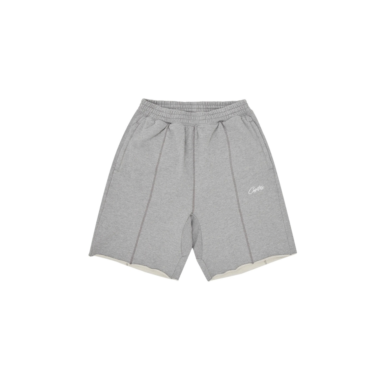 Short en Coton Crtz HMP Raw Hem coloris Gris